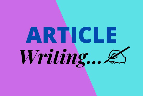 I will write articles and content for you, 1000+ words, and deliver in i day.