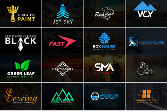 I wii do flat, modern, minimalist business logo