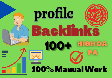  I will Manually Create 100+ dofollow Backlinks