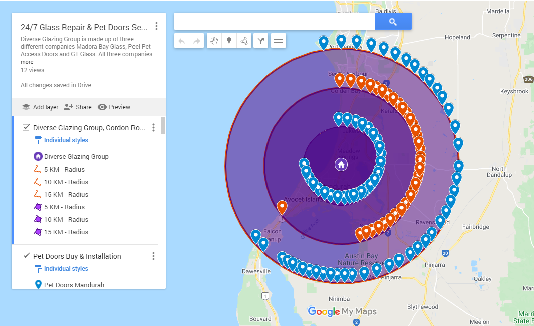 I will do google map stacking for local SEO ranking | 100 map pointers with keywords