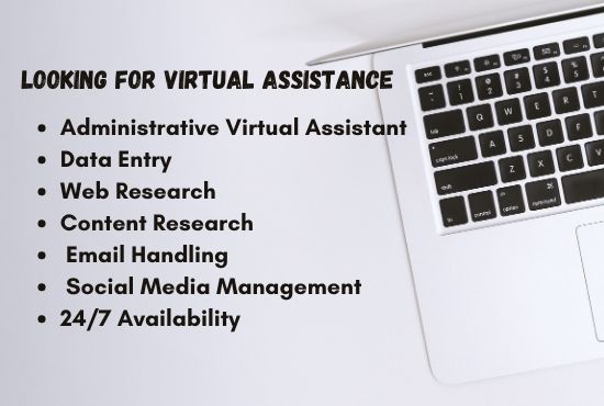 I will provide all kinds of virtual assistance