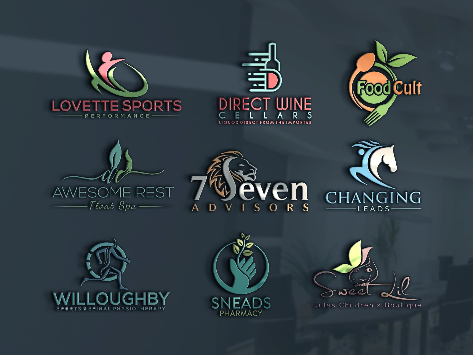 I will do Modern Unique Logo for your Business. 