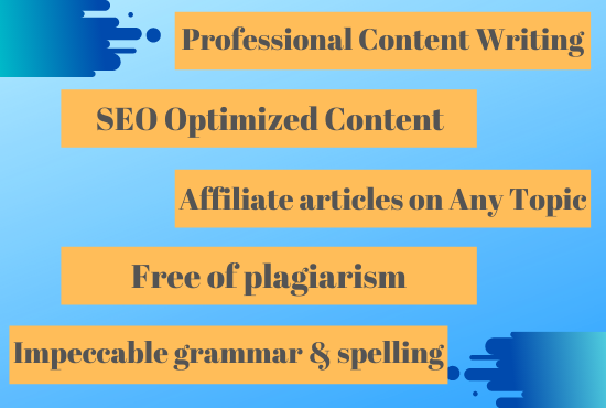 Get 500 word Powerful Professional On Page SEO Friend...