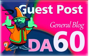 I will publish High Quality Dofollow 1 Guest Posts High Authority DA 60+ Unique Content Backlinks