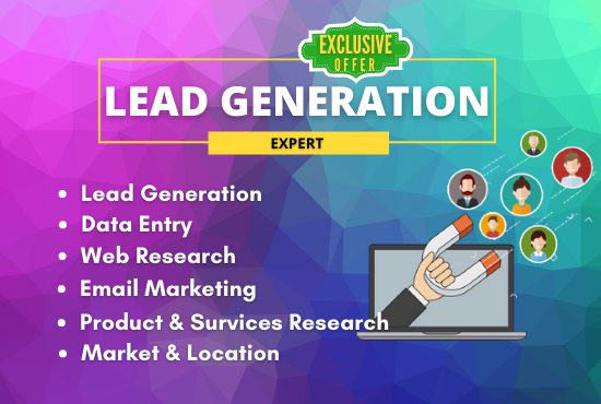 I will be your Virtual Assistant for your Lead Genera...