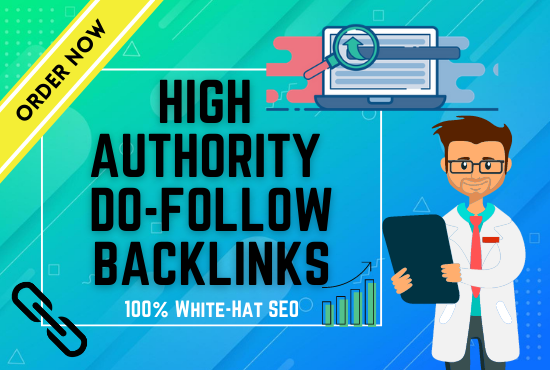 I will do High Authority Do-follow backlinks
