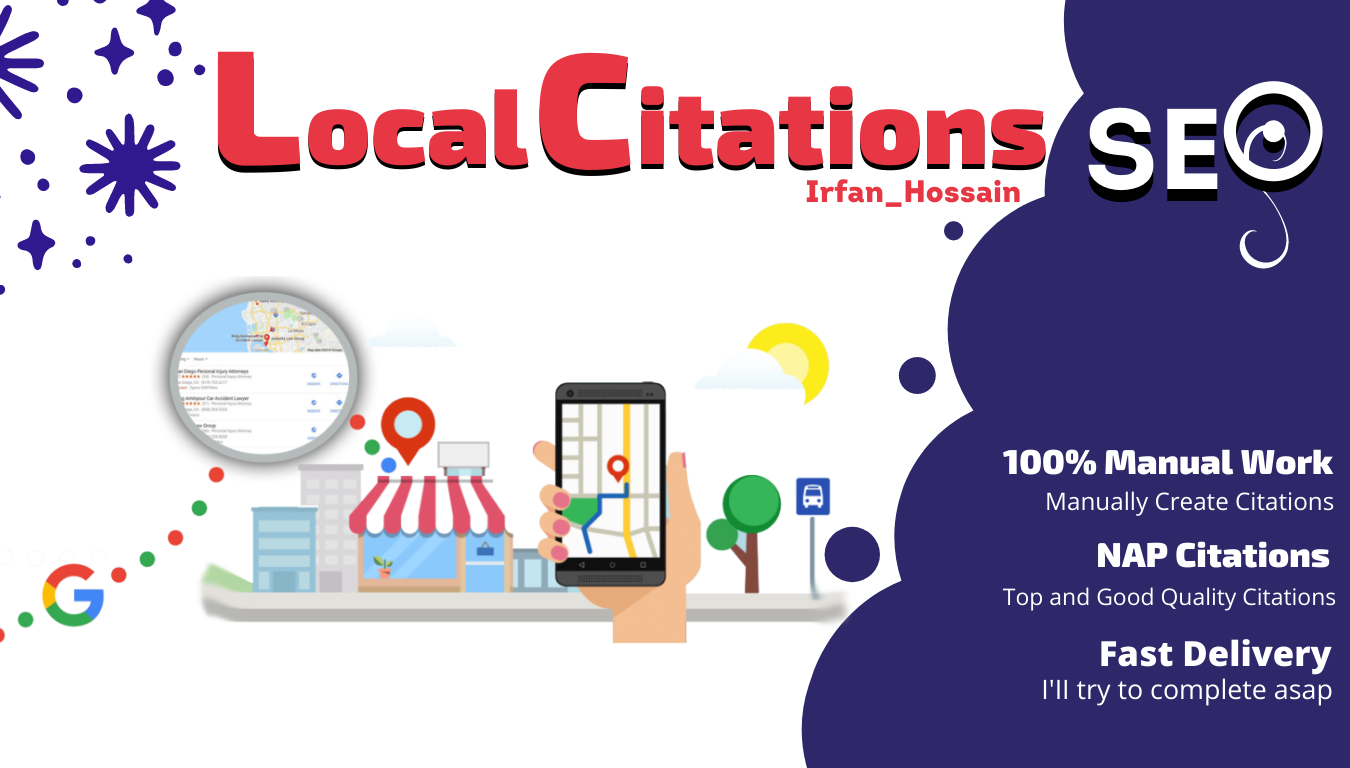 I will do local citations or business listing in USA