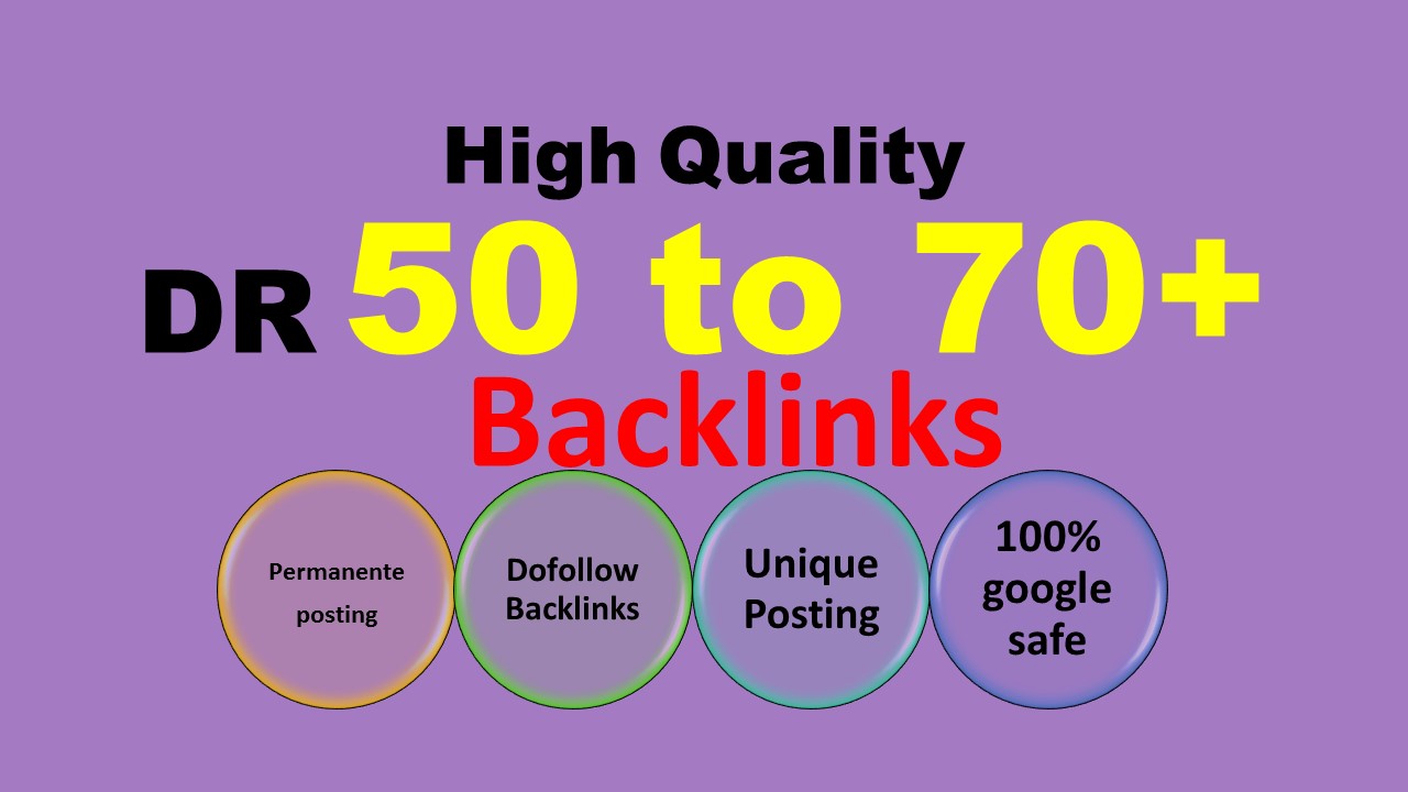 i will make 50 high dr pbn dofollow backlinks