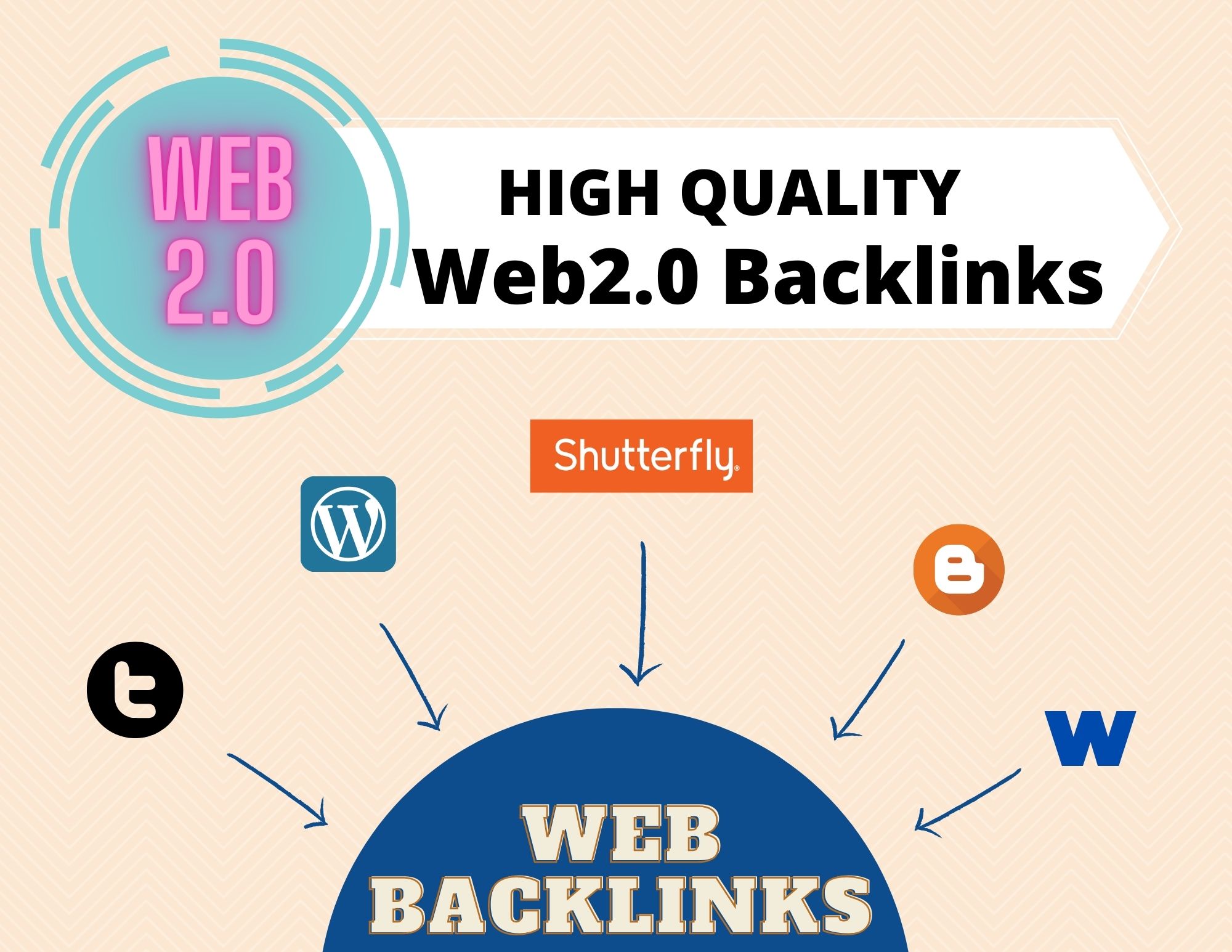 All in one 100 manual Web2.0 profile Backlinks for SEO
