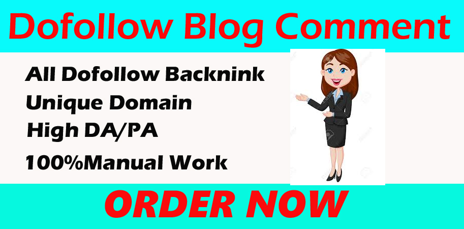 i will create 60+ dofollow backlinks blog comments on...