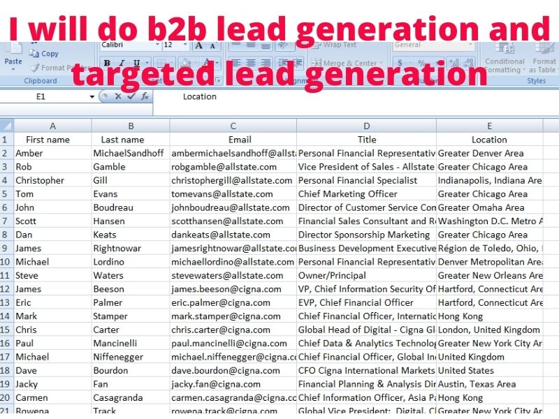 I will do b2b lead generation and targeted Linkedin l...