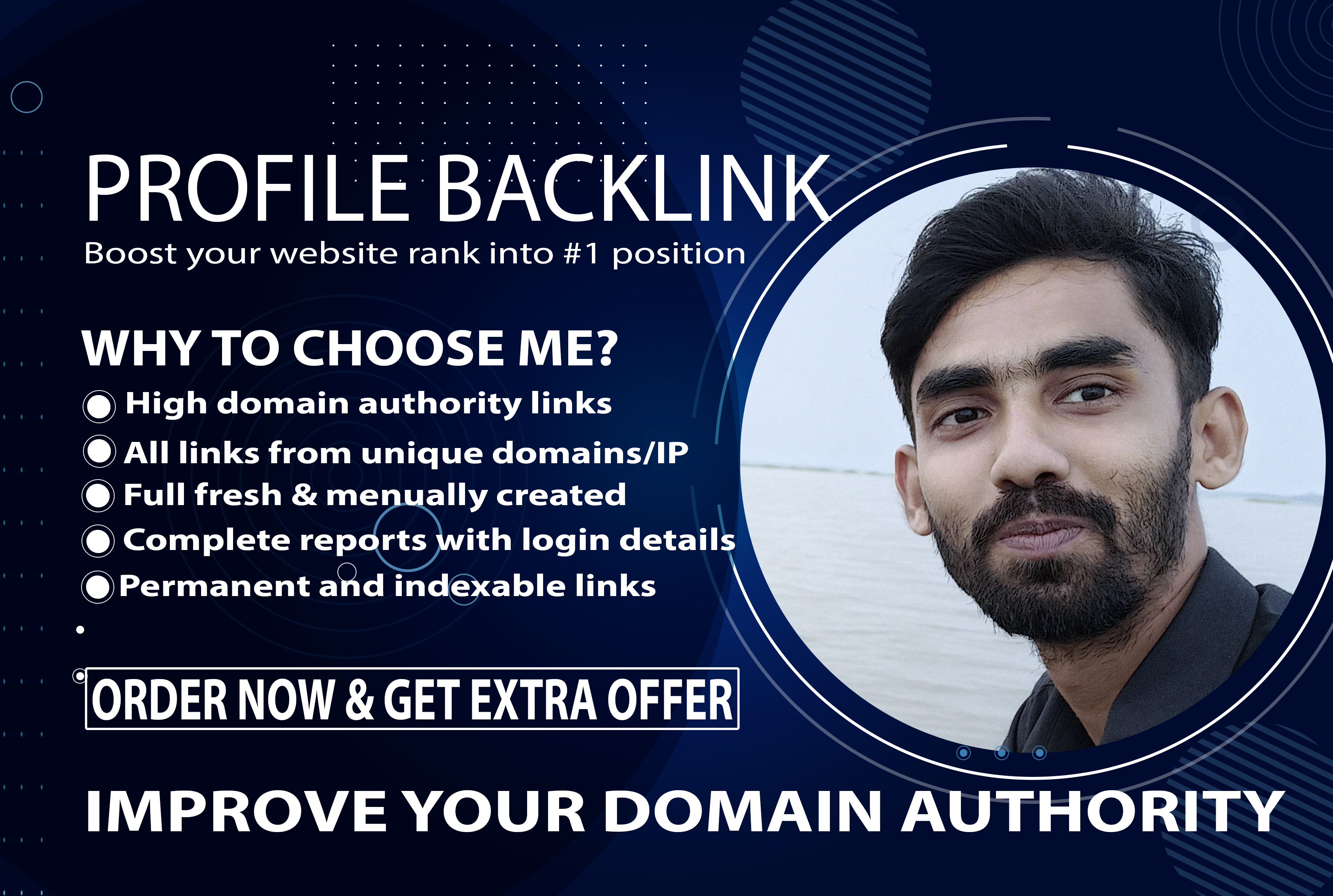 100 high authority SEO profile backlink at lowest price