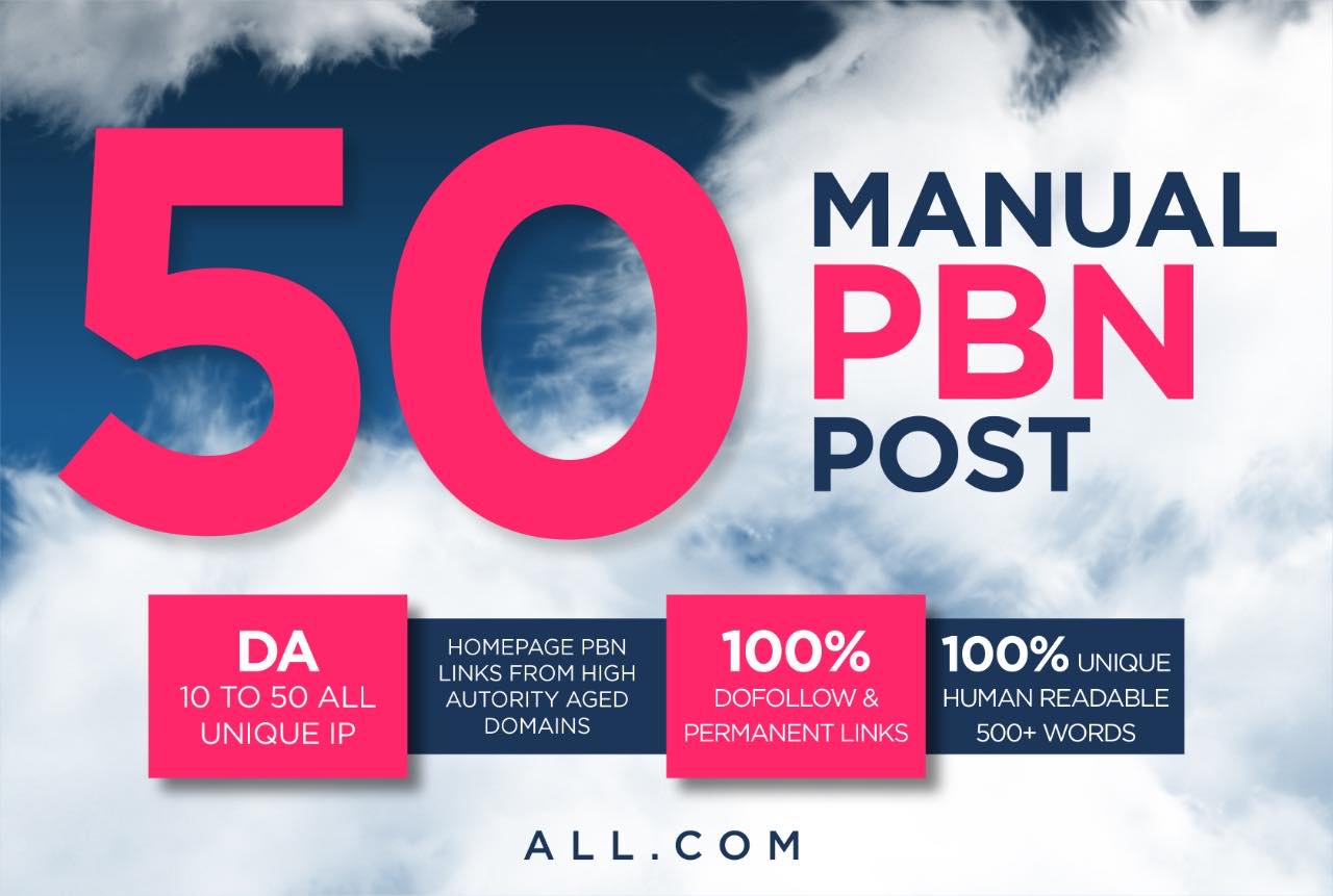 50 PBN Links Service Premium Solution To Boost Your Rankings Fast