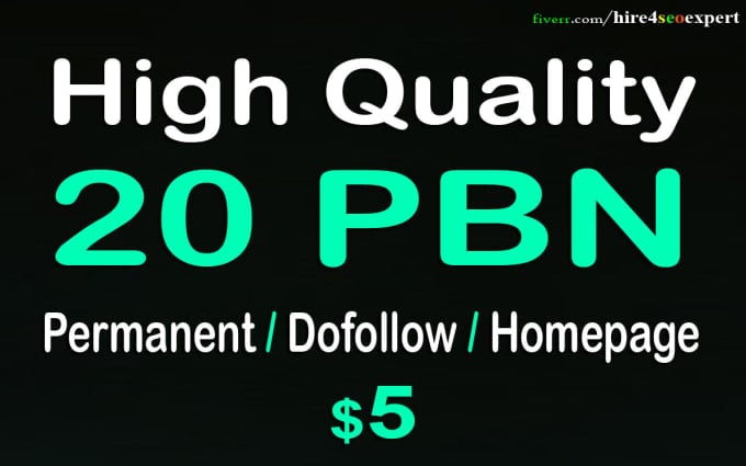 20 PBN Links Service Premium Solution To Boost Your R...