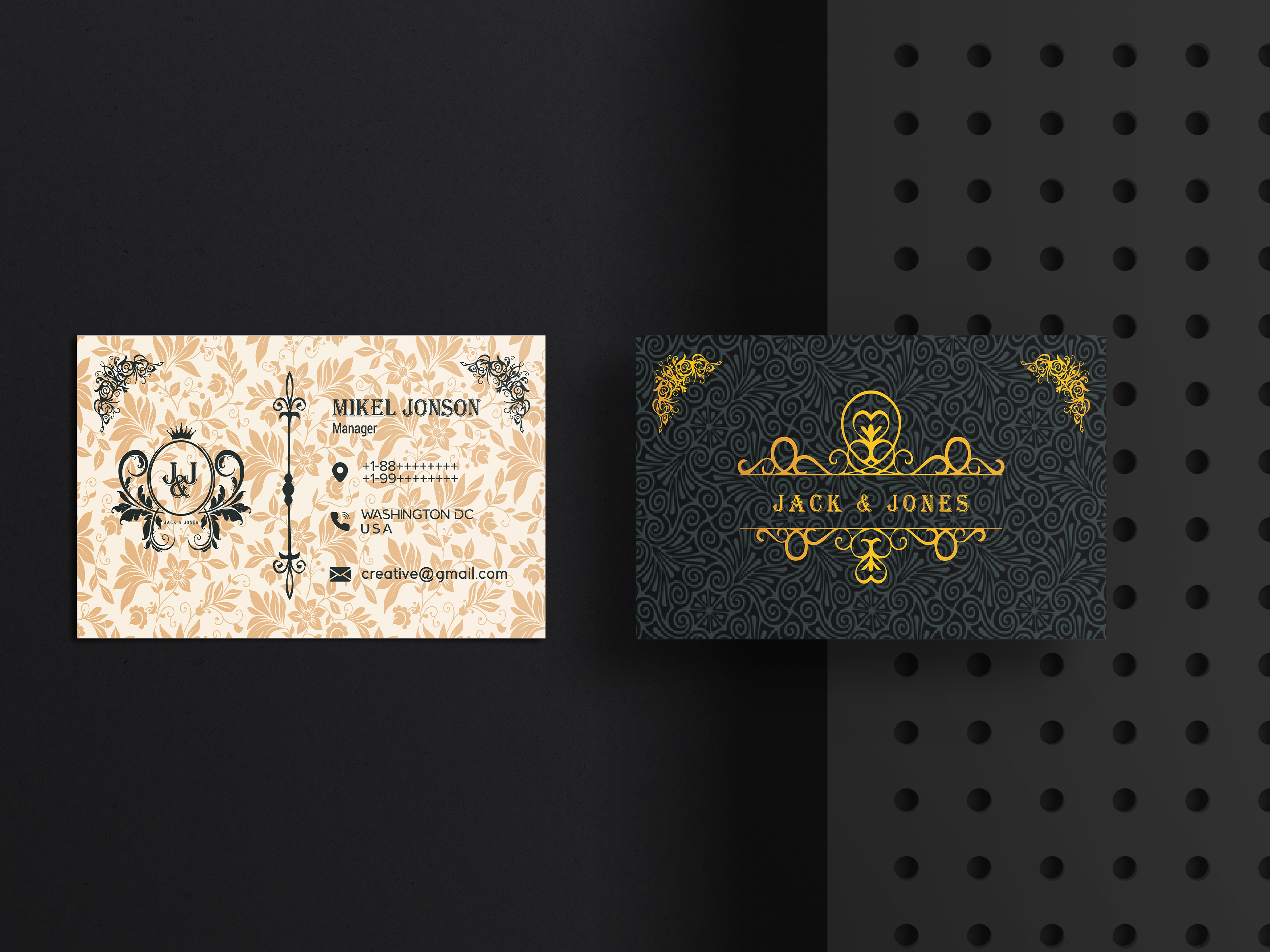 I will Design you unique Luxury Business Card for your business, company and many more