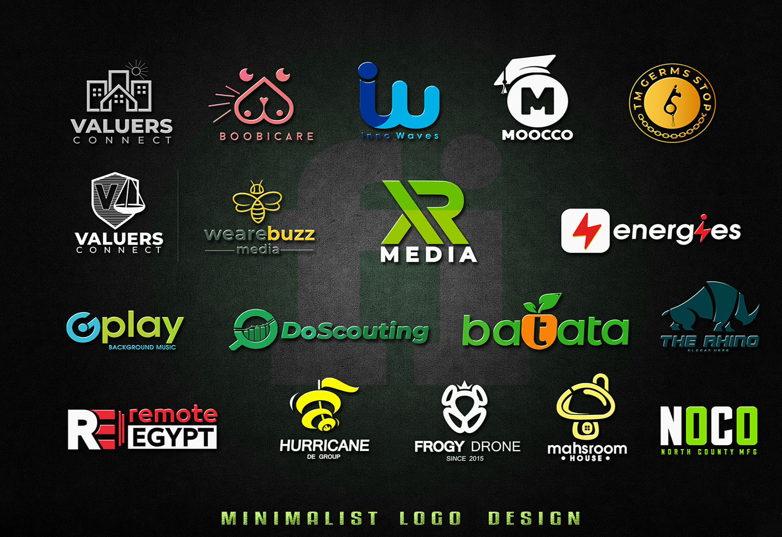 i will design professional minimalist logo 