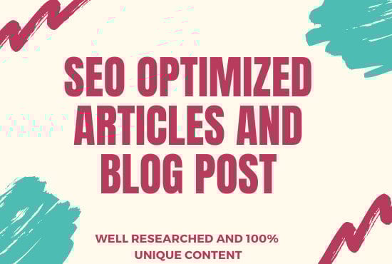 I will write SEO friendly creative, content writing ...