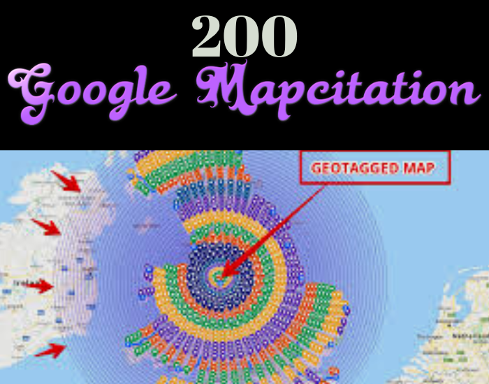 I will do 200 google point map citations for local SEO with live link