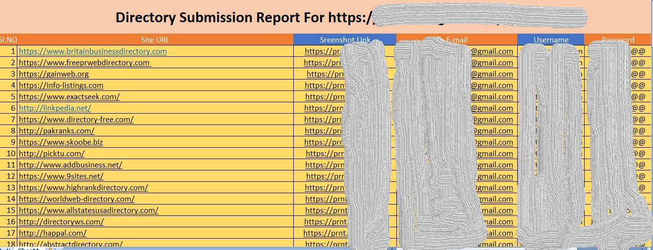 I will do 100+ SEO friendly high quality live Directory Submission to rank up website