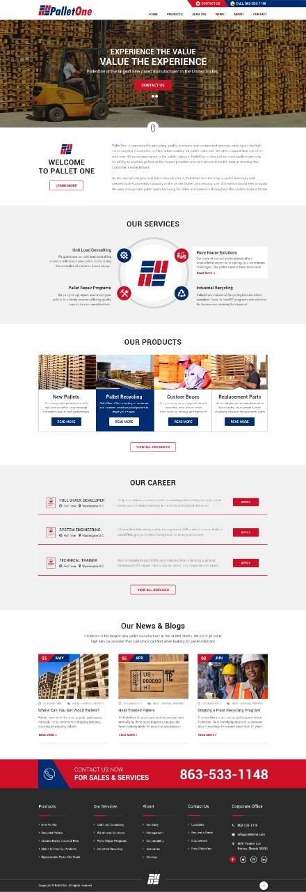 I will design a website for your Products, Brands, Organizations, etc