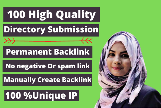 Manually create 100 Directory Submission