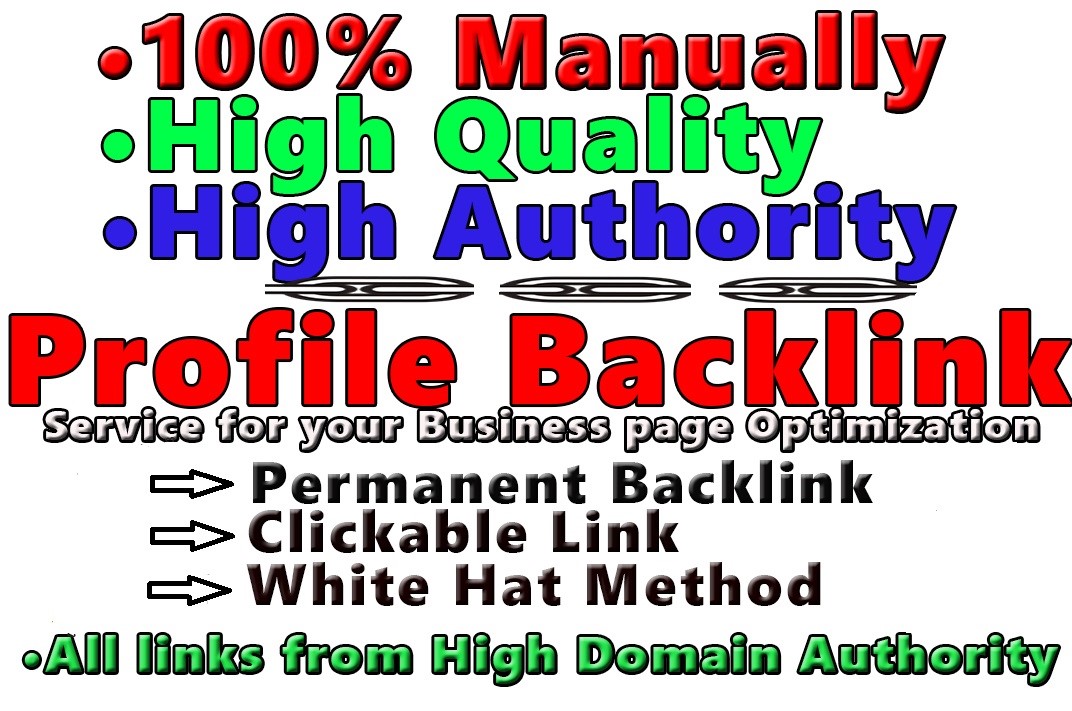 Create 200 High Quality Profile-Backlinks With High D...