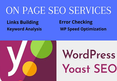 I will do on page seo & technical on page optimization of website.