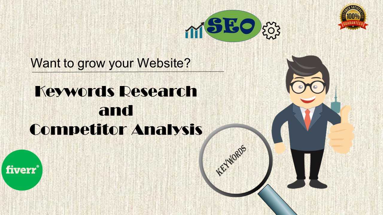 I will do keywords research and competitor analysis