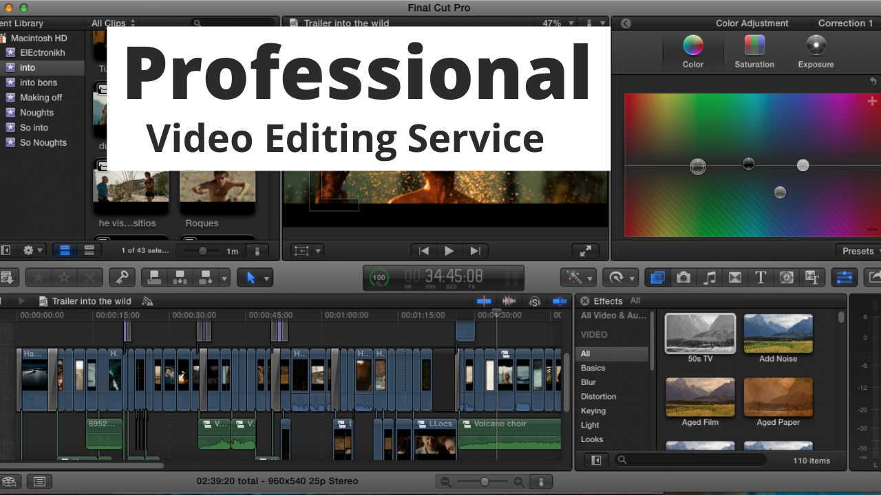 I will do professional awesome video editing within 12 hours