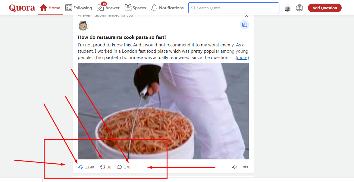 Superstrong targeted traffic 30 Quora Answer with your keywords & URL