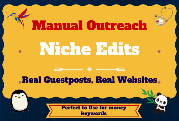 I will do blogger outreach for high quality backlinks link building service