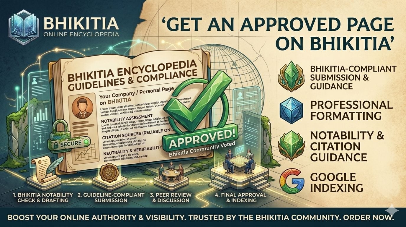 Get An Approved Page On Bhikitia