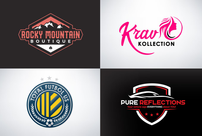 (3-4 Concepts) professional logo designer in 24hrs