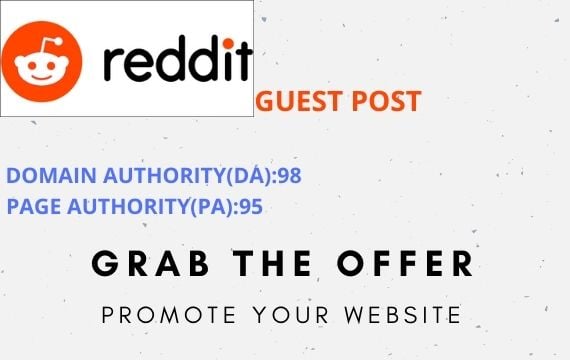 Promote Your Website with 10 High Quality Reddit Gues...