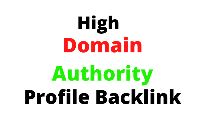 increase your domain authority DA 90+ high quality 15 profile backlink
