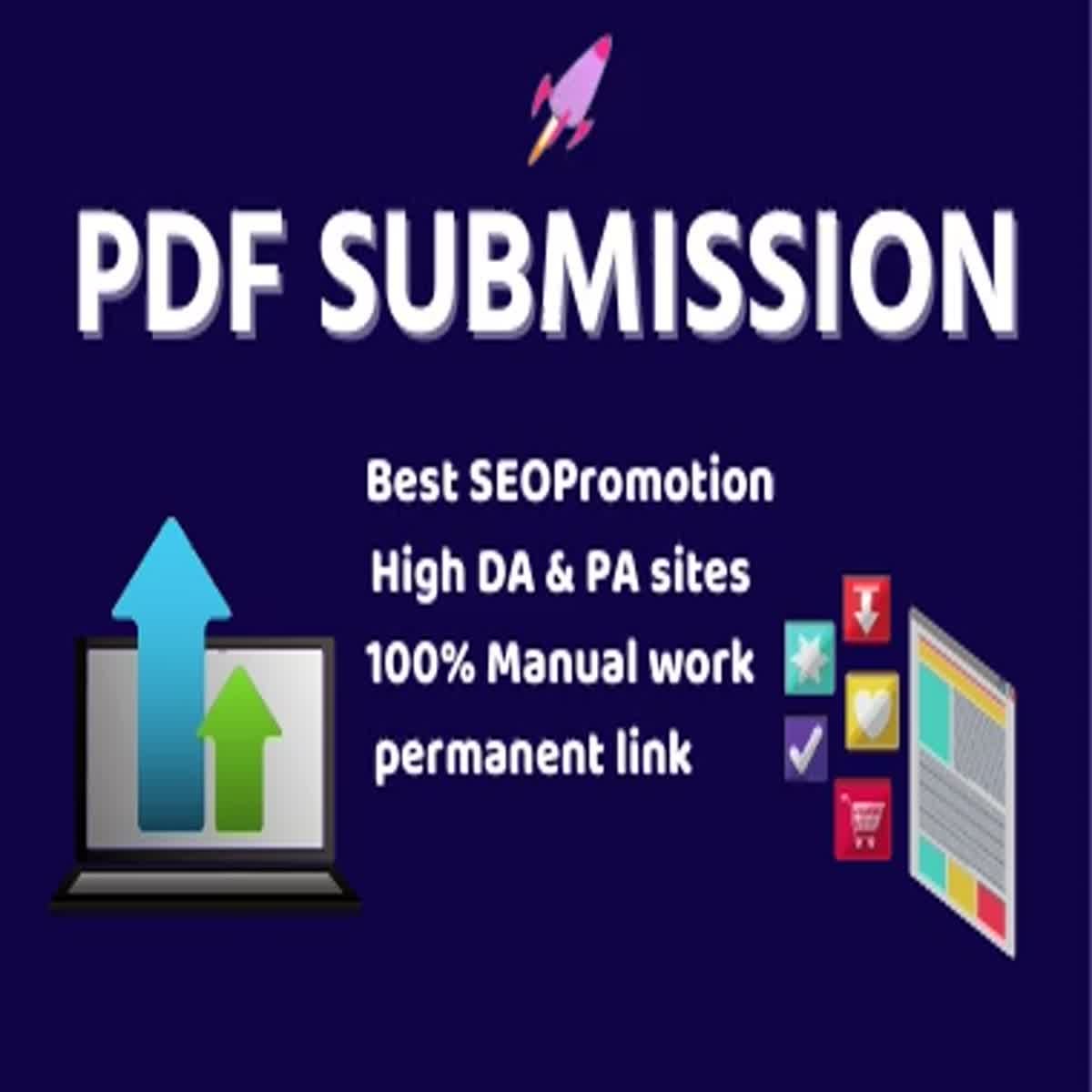 Manual 20 PDF Submission high authority Domain Low spam score website