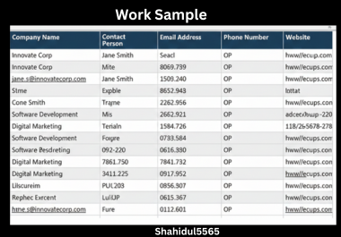 I will do Expert Excel Data Entry, Web Research and Data Collection within 5 Hours