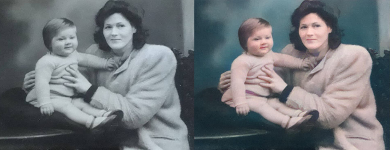 I will colorize your past images