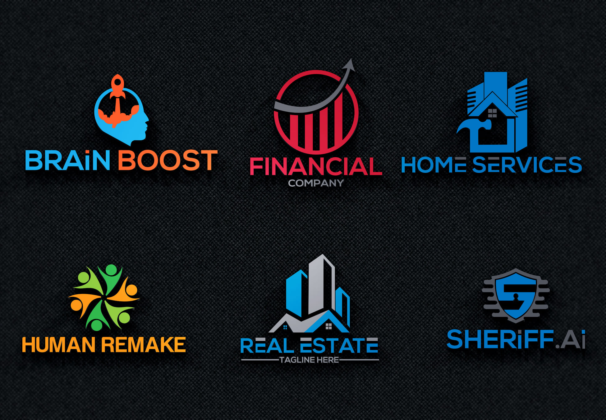 Professional Logo Design Unique and Eye Catching Logo