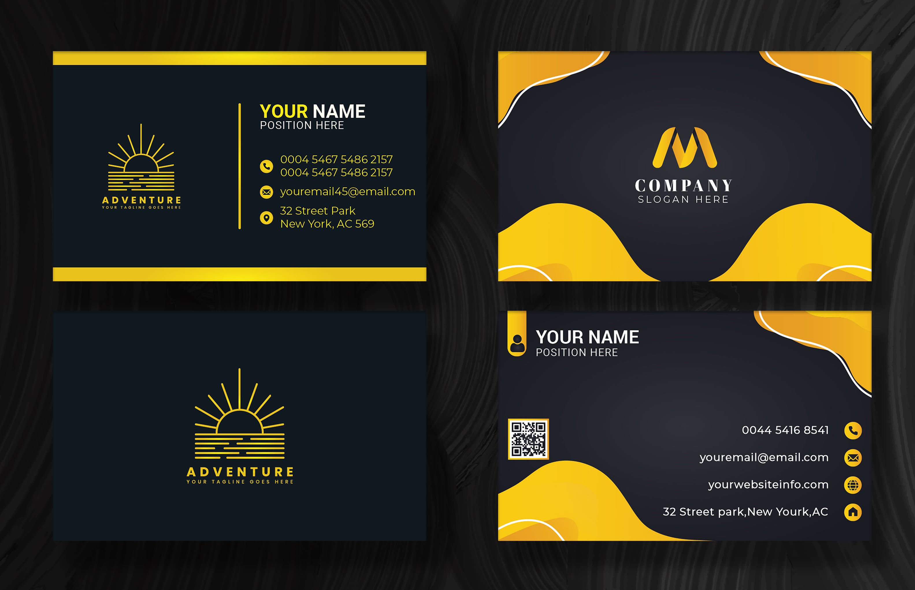 I will design professional, unique business card with modern look