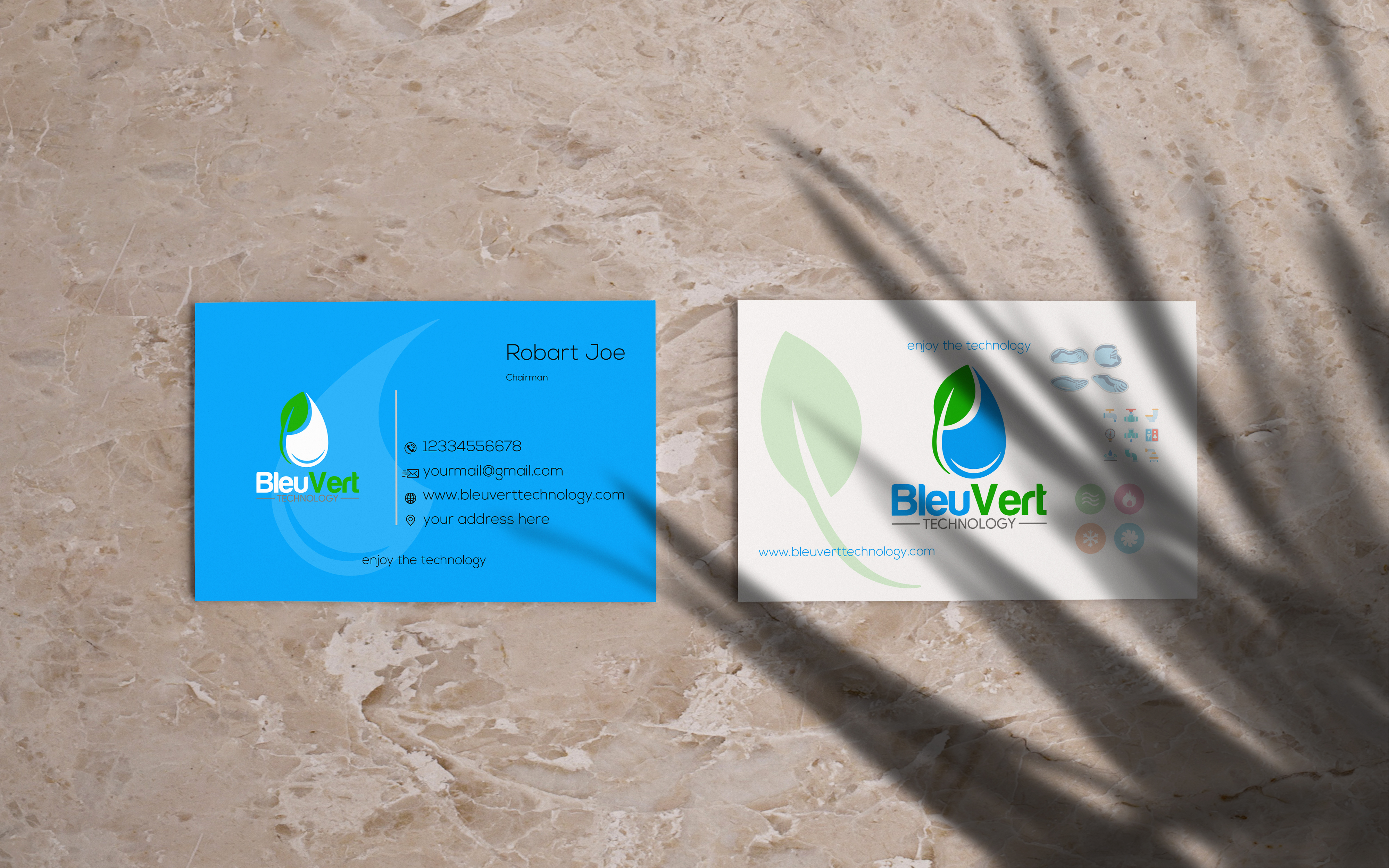 I will do Business Card for you and your beloved Institution.