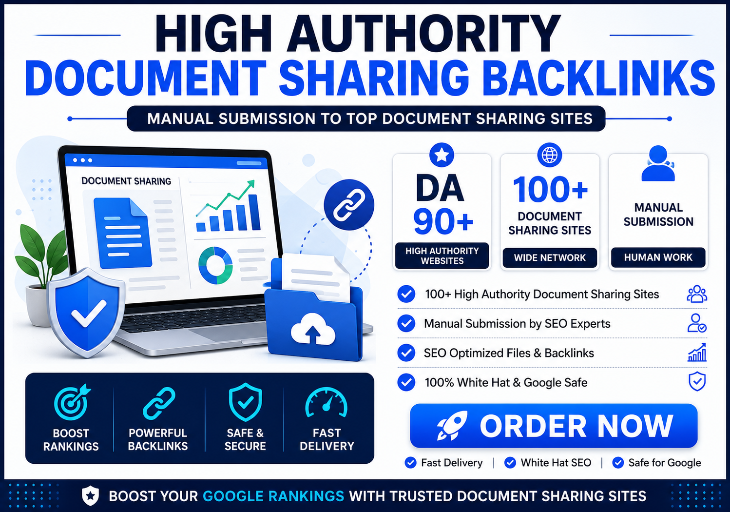 I will do manual 50 PDF, PPT & Docs submissions to high authority sites
