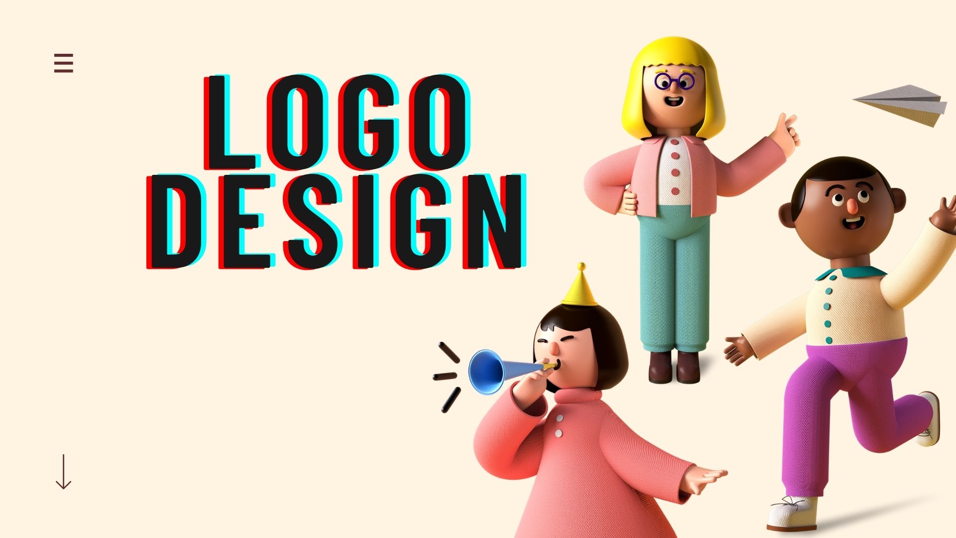 i will design professional eye catching logo for you