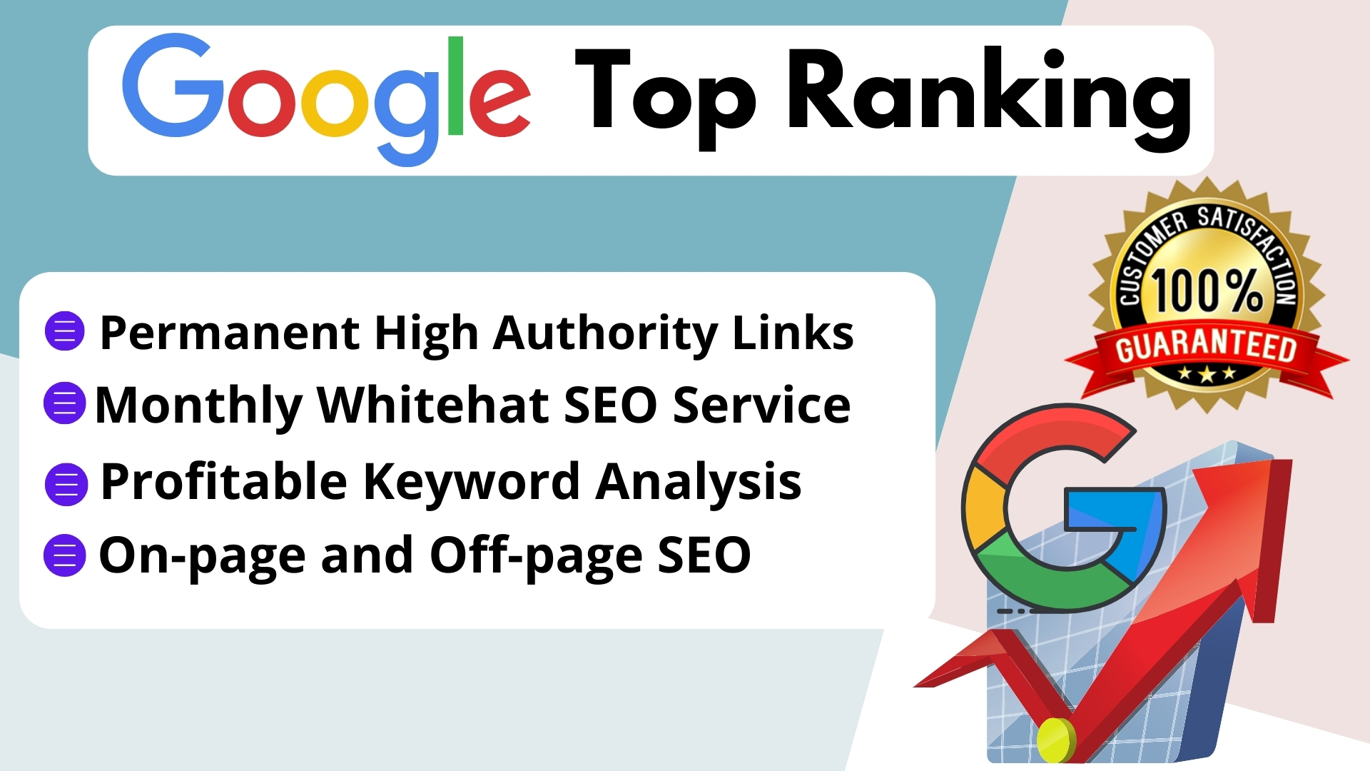 Rank Your Website 1st Page on Google, white hat SEO backlinks