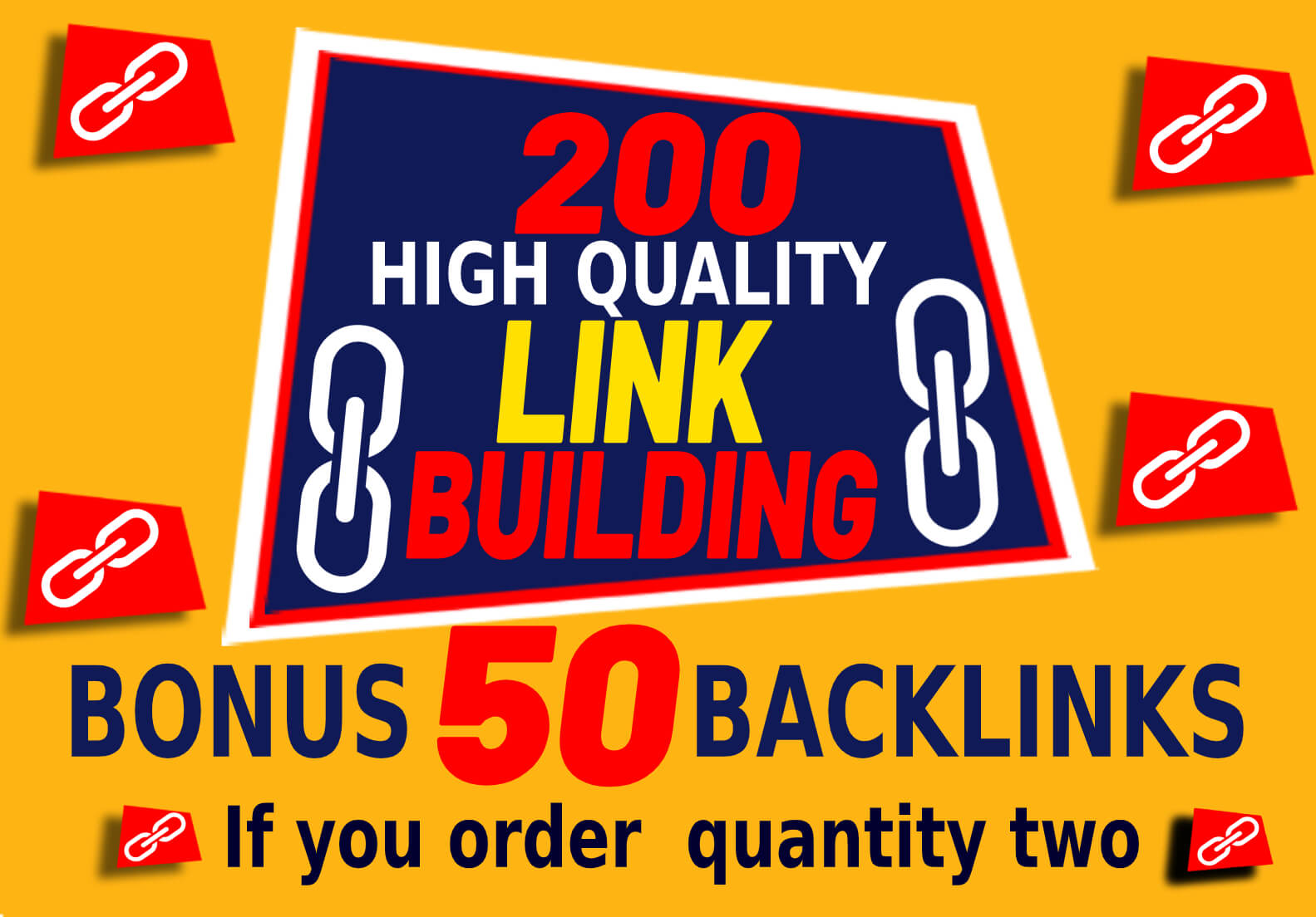 200 High DA SEO Link Building in which includes web 2.0 Blog comment Profile Backlinks creations