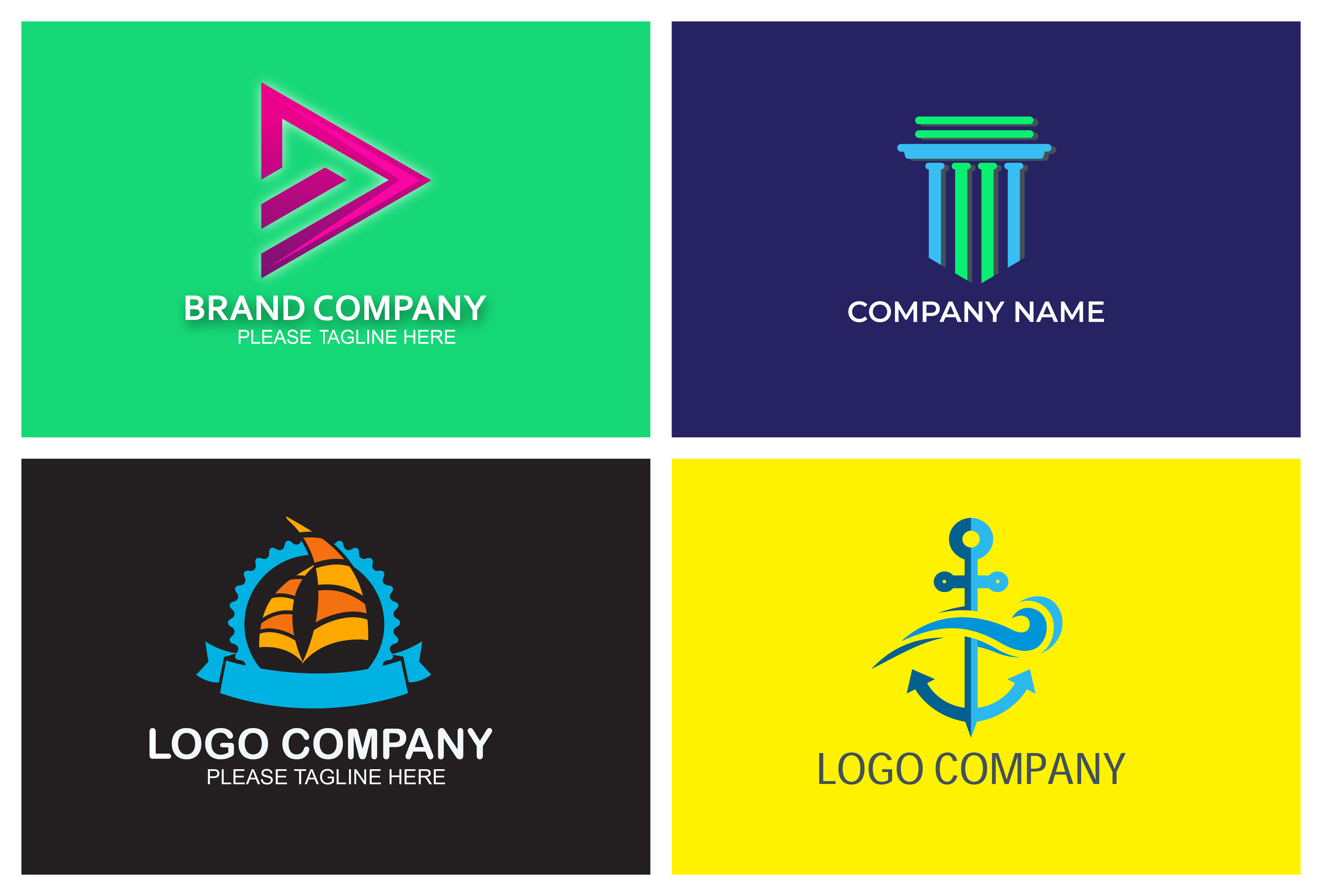 I will design a modern and minimal logo in less than 24 hours
