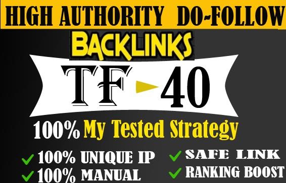 I will build high quality SEO backlinks link building