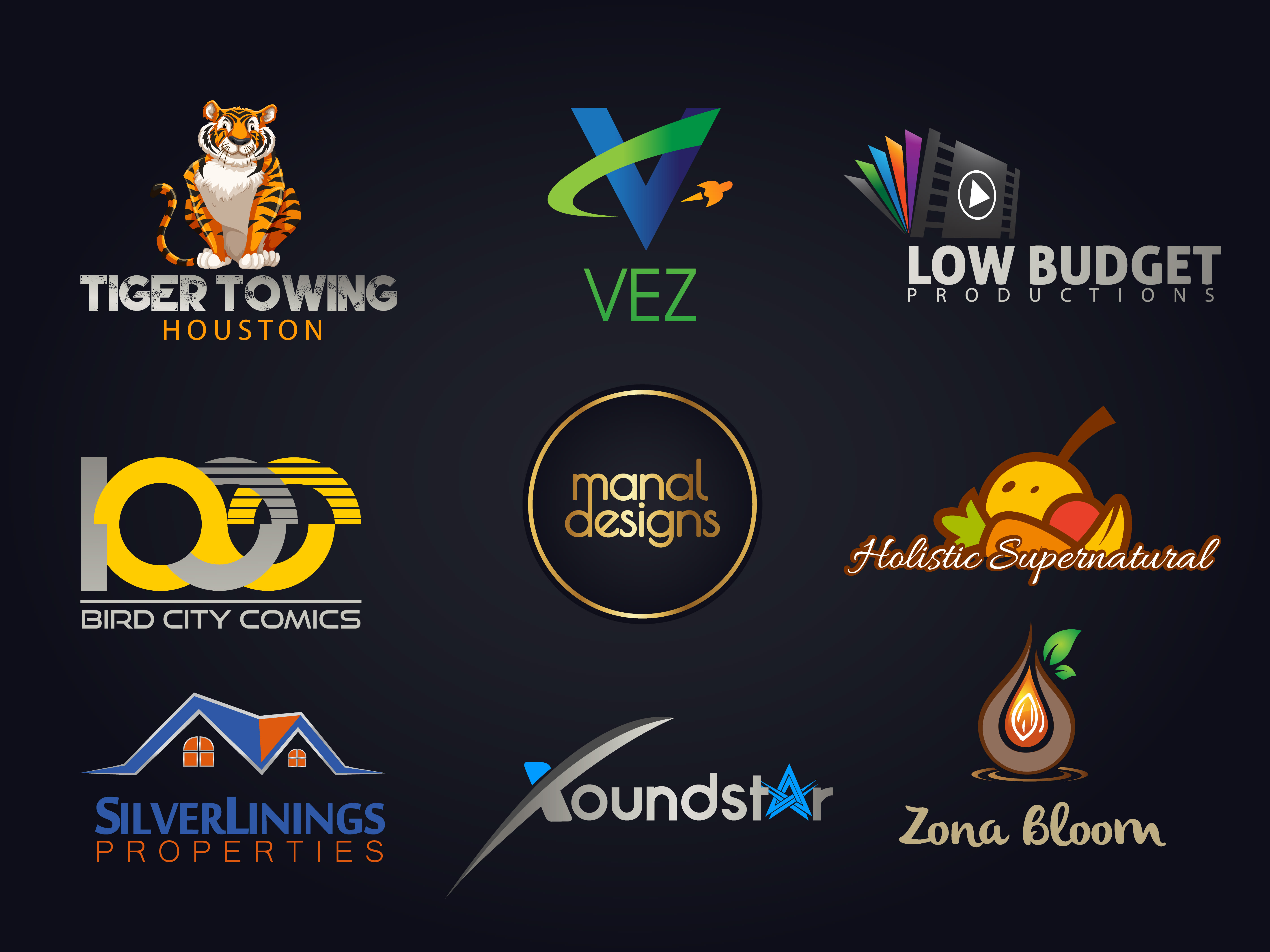 I will do 5 unique and professional logo design