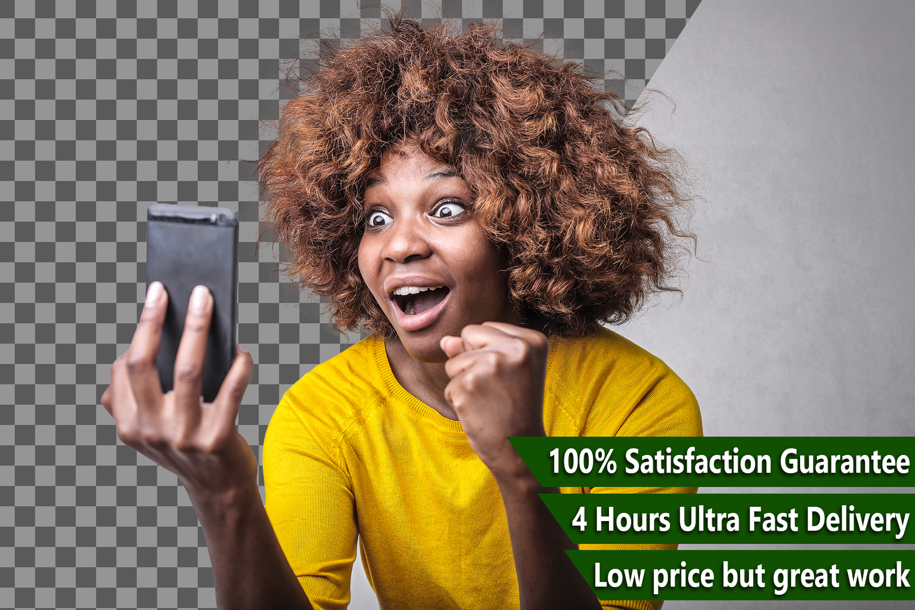 Background Remove 40 images in just 4 hours