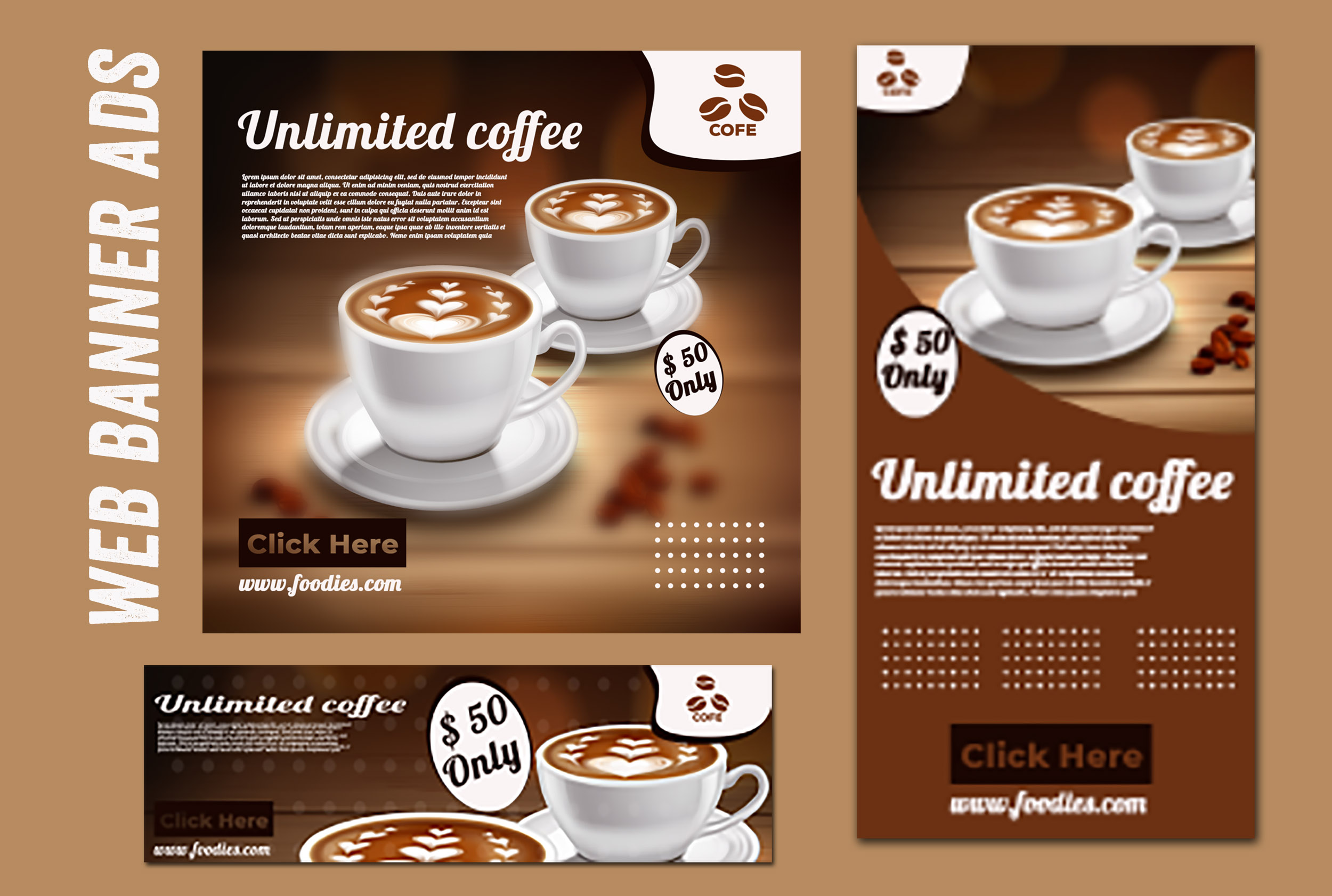 I will design website banner ads,banner design,product ad,slider